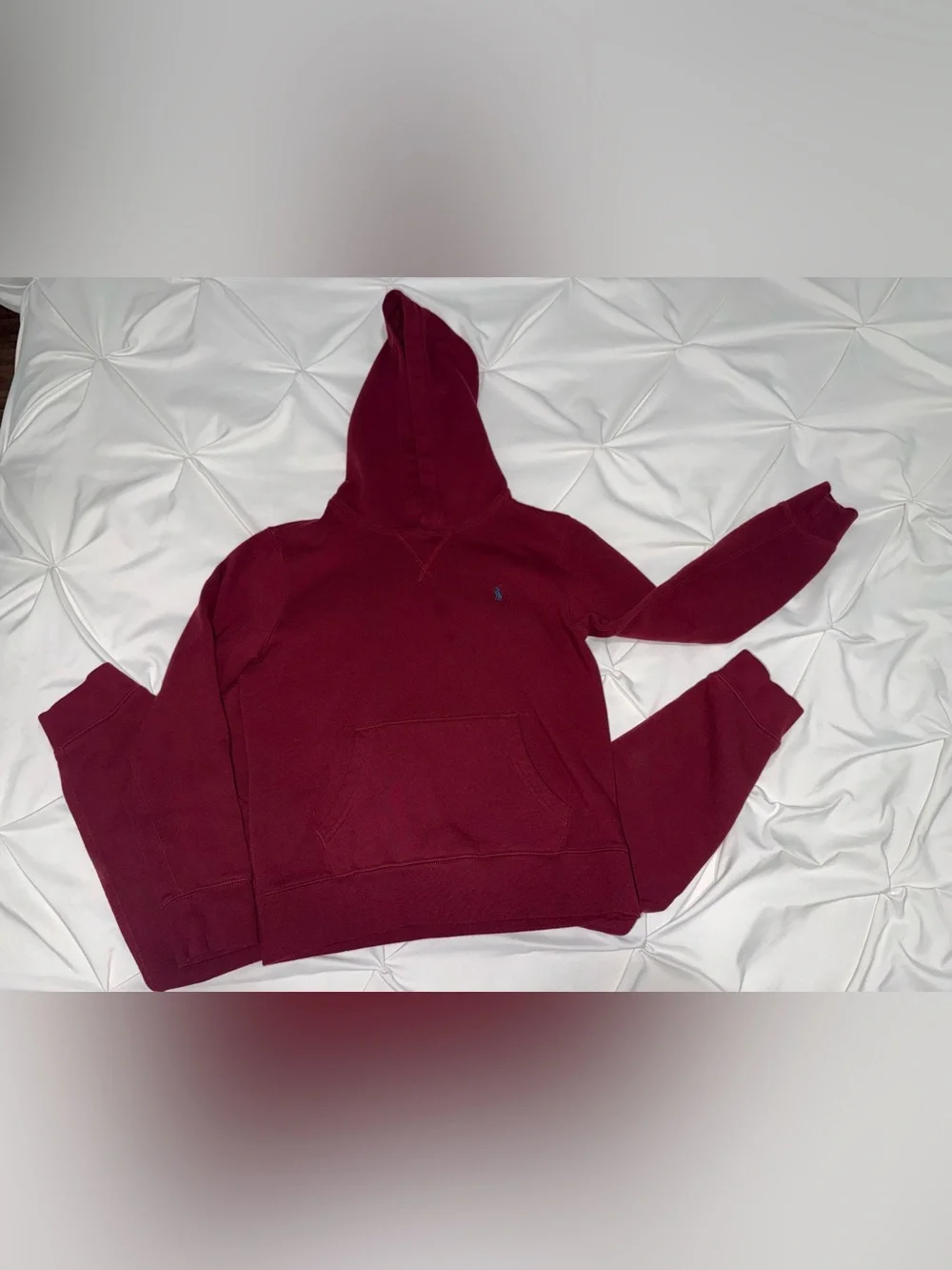 Polo by Ralph Lauren Boys Burgundy Track Jogger Set